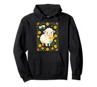 Gales Seguidor Lindo Cordero Rodeado De Narcisos Sudadera con Capucha
