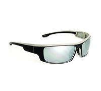 Galeton 11606 Wildcard Duotone - Gafas de seguridad con montura resistente a los arañazos y almohadillas de goma para la nariz y los templos, color gris