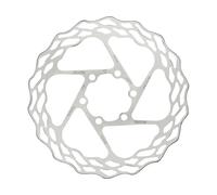 GALFER Disco de frenos Fixed Disc Wave 1,8 mm Road 6 agujeros gris 140 mm