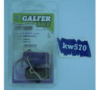 Galfer Juego Pastillas Freno Disco Shimano Saint Zee XT XTR 4 Pistones