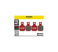 Galfer - Pastillas de freno Advanced para bicicletas MTB compatibles con Magura MT5 y MT7, incluye tornillos, ideal para ciclismo de montaña y uso deportivo exigente