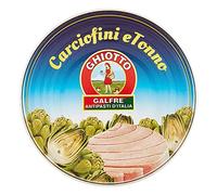 Galfrè Antipasti d'Italia - Especialidades - atún y alcachofas - Caja gr. 160 - Producto Artesanal Italiano