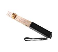 Galga de espesores Vernier en forma de cuña, herramienta de medición de planitud para inspección de ingeniería doméstica, herramienta de verificación de calibre de espacio de (Precisión 0,5 mm)
