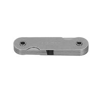 Galga de Paso Métrica e Imperial, Herramienta Medidora de Roscas de Acero Inoxidable, Rango R15-25mm - Escalas Láser Precisas, Resistente a la Corrosión, Uso Industrial y
