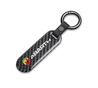 GALGAN Coche Personalizado Llaveros para Fiat Abarth 595 Abarth 500 Abarth 124 Spider Regalos Accesorios de Coche,14 * 3cm-A