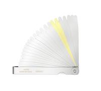 Galgas De Espesores De Acero Marcado Claro Herramienta De Reparación De Neumáticos De Motocicleta Cuñas De Medición Regla De Espesores Medida Calibradores De Acero Inoxidable Medición