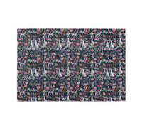 Galgo Italiano Florales Los Mejores Perros y Flores Azul Marino, Rompecabezas de 1000 Piezas, Rompecabezas de Madera para Toda la Familia, decoración de Pared para Adultos y Adolescentes.