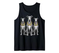 Galgo Italiano Galgo Iggy Rap Vieja Escuela Retro Retro Camiseta sin Mangas