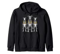 Galgo Italiano Galgo Iggy Rap Vieja Escuela Retro Retro Sudadera con Capucha