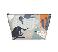 galgos Lindo, Bolsa de artículos de tocador Bolsa de Maquillaje Bolsa de cosméticos Bolsa de artículos de tocador de Viaje portátil