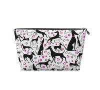 Galgos y corazón de Pata, Bolsa de artículos de tocador Bolsa de Maquillaje Bolsa de cosméticos Bolsa de artículos de tocador de Viaje portátil