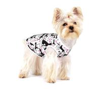 Galgos y corazón de Pata,Camiseta de algodón sin Mangas para Mascotas, Chaleco Transpirable, Suave y elástico para Cachorros,M