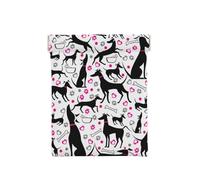 Galgos y corazón de Pata, Squeeze Top Wallet Bolsa de Almacenamiento para Mujer Monedero pequeño Bolsa de Cambio
