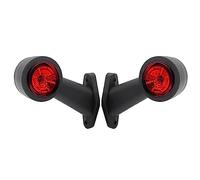 GALIBOS LED CUERNOS CORTOS TRASEROS DOS COLORES BLANCO ROJO 12V 24V HOMOLOGADOS 2 UNIDADES
