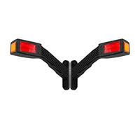 GALIBOS LED CUERNOS TRASEROS FLEXIBLES TRES COLORES 12V 24V 2 UNIDADES (Izquierdo y Drecho)
