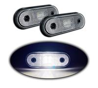 GALIBOS LED DELANTEROS CATADIOPTRICOS BLANCOS 12V 24V MARCA FRISTOM 2 UNIDADES HOMOLOGADOS
