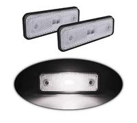GALIBOS LED DELANTEROS COLOR BLANCO RECTANGULARES CATADIOPTRICOS 12V 24V MARCA FRISTOM 2 UNIDADES HOMOLOGADOS