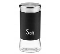GALICJA Tarros de especias GRENO - Organizador de especias - Salero - Salero - Spice Jars - Salero pequeño - Tarros de especias de 150 ml para SALT Negro