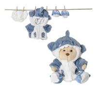 Galilea® Bobbie Bear - Conjunto de Ropa para Bobbie - Oso NO Incluido - Hecho a Mano articulado - Osito Peluche Suave e Irresistible - Regalos Originales para Mujer (Tibu)