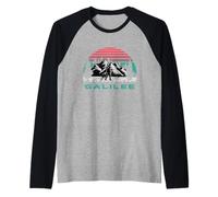 Galilea, Norte de Israel Camiseta Manga Raglan
