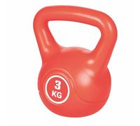 Galileo FitLover - Pesa Rusa de 3 kg, Antideslizante, Color Rojo