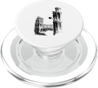 Galileo Galilei de la Torre de la Barrera de Pisa Motiv Experiment PopSockets PopGrip para MagSafe