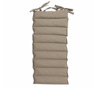 Galileo Juego de 4 Cojines de Exterior Acolchados, Impermeables, de 2 plazas, rectangulares, 45 x 95 cm, Color Pardo, Esté