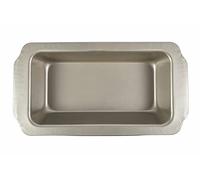 GALILEO Molde de plumcake 30 x 17 x 6 cm antiadherente, acero al carbono, Cuisine SìChef