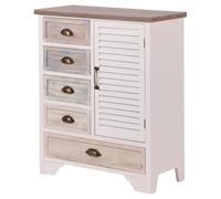 Galileo Mueble de Madera con 5 cajones y 1 Puerta, 71 x 33 x 88 cm, Granada Sibila