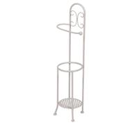 Galileo Portarrollos de Papel higiénico de Hierro, Blanco, Esté