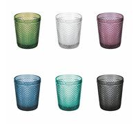 GALILEO Tivoli - Juego de 6 vasos de agua de 320 ml
