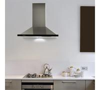 Galina Campana extractora 60 cm 350 m³/h LED Acero inoxidable Vidrio acrílico Klarstein