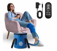 GALINAND Máquina de hielo para rodilla después de la cirugía 2.0, HSA elegible para FSA, máquina portátil de terapia de frío para reemplazo de rodilla, terapia de hielo para poscirugía, sistema de