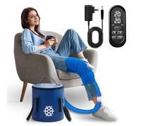 GALINAND Máquina de terapia de frío, máquina de hielo para el cuidado de la rodilla después de la cirugía, equipo de recuperación de reemplazo de rodilla, paquete de ayudas, sistema de crioterapia con