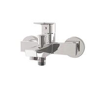 Galindo - Grifo de Bañera y Ducha - Aroha - Mod. 4613500 - Cromo - Monomando Instalación en Pared - Caudal 20 l/min - Latón Cromado - Maneta Corta