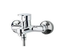 Galindo - Grifo de Bañera y Ducha - Nine - Mod. 4621500 - Cromo - Monomando para Instalación en Pared - Caudal 20 l/min - Maneta Corta - Latón Cromado