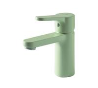 Galindo - Grifo Lavabo - Cónico - Mod. ABT7175000 - Verde - Grifo Monomando para Instalación en Repisa - Caudal 12 l/min - Maneta Convencional - Higiénico
