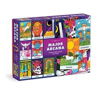 Galison- Arcanos Mayores Rompecabezas de Doble Cara, Multicolor, 500pc (9780735373297)