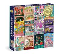 Galison 9780735374881 House of Astrology Jigsaw Puzzle, Multicoloured, 500 Pieces