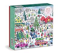 Galison 9780735375840 Michael Storrings Christmas Tree Farm Jigsaw Puzzle, Multicoloured, 1000 Pieces