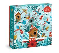 Galison 9780735376045 Winter Perch Puzzle, Multicolor, 500 Piezas