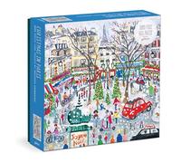 Galison 9780735380547 Michael Storrings Christmas in Paris - Rompecabezas de 1000 Piezas