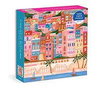 Galison- Colores De La Riviera Francesa Rompecabezas, Multicolor, 1000 Pieces (9780735376120)