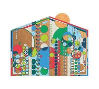Galison Frank Lloyd Wright Midway Mural - Rompecabezas de Papel de Aluminio de 750 Piezas