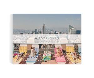 Galison Gray Malin The Dogs of New York City - Rompecabezas de 1000 Piezas