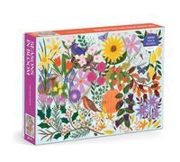 Galison Seasons In Bloom - Rompecabezas de 1000 Piezas con Hermosas Obras de Arte de la Naturaleza en Todas Las Estaciones