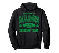Gallagher Irish Drinking Team St Patricks Day Familia Apellido Sudadera con Capucha