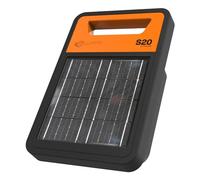 Gallagher S20Li - Valla eléctrica solar con batería de litio para perros, caballos, vacas, ovejas, cerdos, cabras - Adecuado para vallas de pastos de hasta 6 km