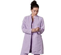 GALLANTDALE Bata Sanitaria Parigi Mujer Smart Resistente Color Lila Talla L