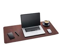 Gallaway Leather Alfombrilla de Escritorio de Cuero - Alfombrilla de Ratón y Escritorio 91,5 x 43 cm - Protector de Escritorio Antideslizante para Oficina - Accesorio de Escritorio (Marrón Oscuro)